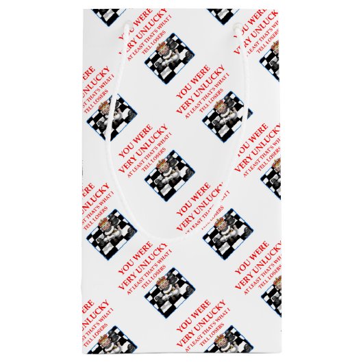 schaak klein cadeauzakje (Achterkant)