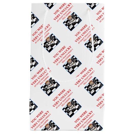 schaak klein cadeauzakje (Voorkant)