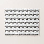 schaak legpuzzel (Horizontaal)