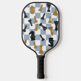 Schaak Master Strategist Gamer Pickleball Paddle