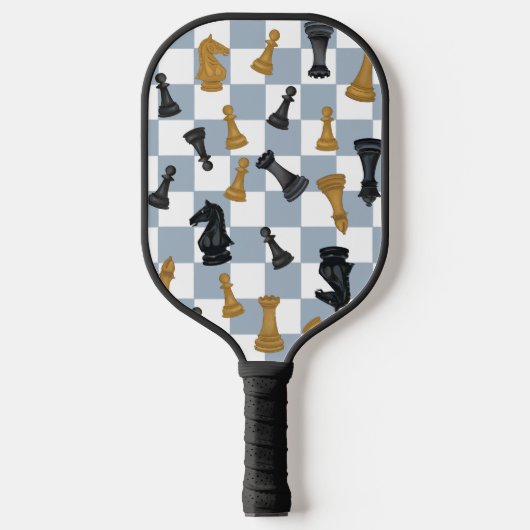 Schaak Master Strategist Gamer Pickleball Paddle (Voorkant)