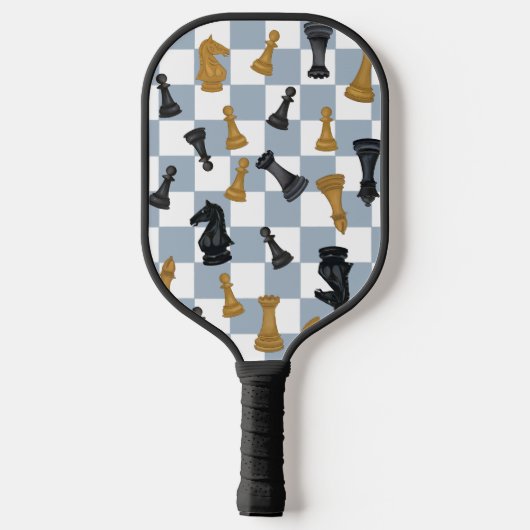 Schaak Master Strategist Gamer Pickleball Paddle (Achterkant)