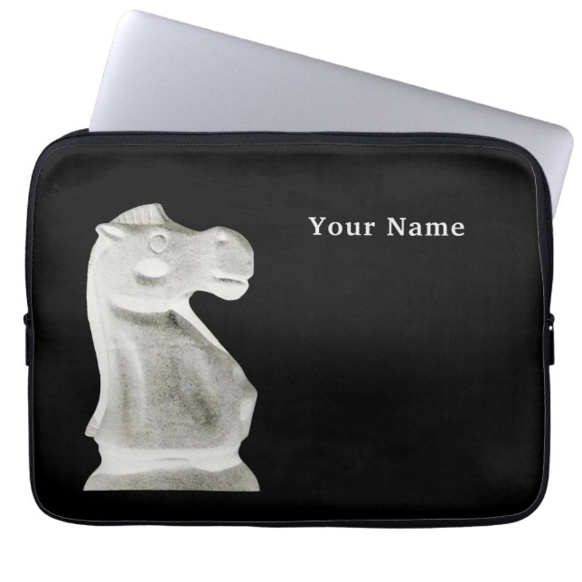 Schaak met laptophoes laptop sleeve (Voorkant)