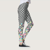 Schaak naadloos patroon leggings (Rechts)