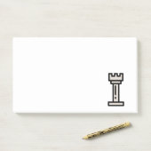 schaak post-it® notes (Op bureau)