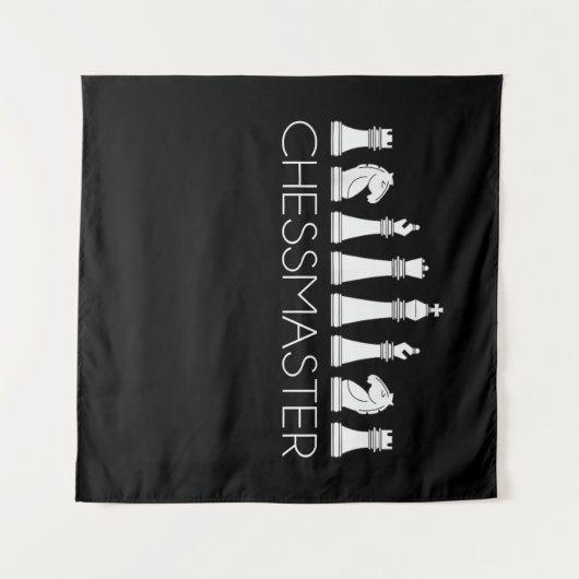 Schaak - Schaakmeester Wandkleed (Voorkant (horizontaal))