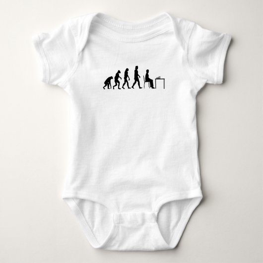 Schaak - Schaker Evolutie Romper (Voorkant)