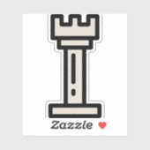 schaak sticker (Vel)