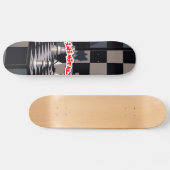 Schaak tegen schaken persoonlijk skateboard (Horizontaal)