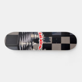 Schaak tegen schaken persoonlijk skateboard (Horizontaal)