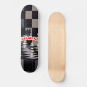 Schaak tegen schaken persoonlijk skateboard (Voorkant)