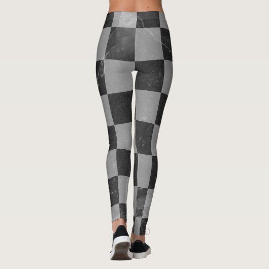 Schaakachtergrond Leggings (Achterkant)