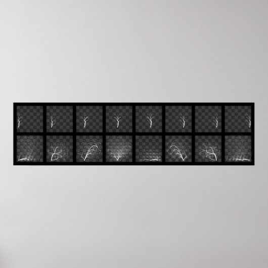 Schaakartikelen (witte zijde) poster (Voorkant)