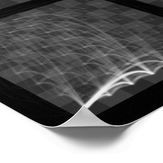 Schaakartikelen (witte zijde) poster (Hoek)