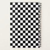 Schaakbord Bloemrijke Monogram Letter A Planner (Achterkant)