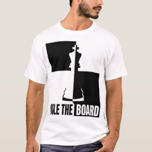 Schaakbord Koning T-shirt