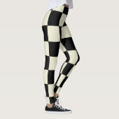 schaakbord-lecna leggings (Rechts)