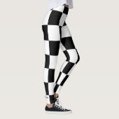 schaakbord leggings (Rechts)