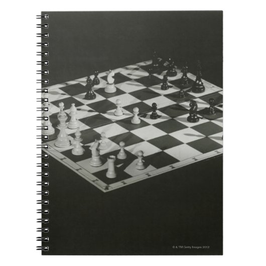 Schaakbord Notitieboek (Voorkant)