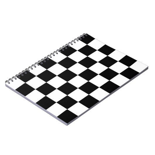 schaakbord notitieboek (Linkerzijde)