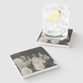 Schaakbord Onderzetter (Zijkant)