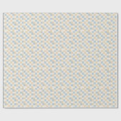 Schaakbord Patchwork Patroon Cadeaupapier (Vlak)