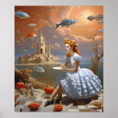 schaakbord poster (Voorkant)