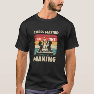 Schaakbord Schaakmeester in de maak T-shirt