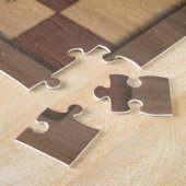 schaakbord & schaakstukken, spelerscadeau legpuzzel (Zijkant)