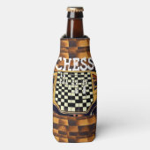 SCHAAKBORD STIJL FLESJESKOELER (Fles Voorkant)