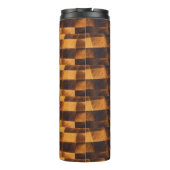 SCHAAKBORD STIJL THERMOSBEKER (Achterkant)