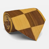 schaakbord stropdas (Opgerold)