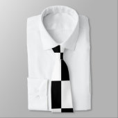 schaakbord stropdas (Gebonden)