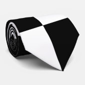 schaakbord stropdas (Opgerold)