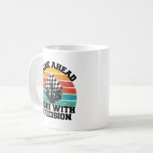 Schaakbord Stukken Strategie Precision Mind Game Koffiemok (Voorkant links)