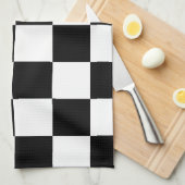 schaakbord theedoek (Quarter Fold)