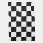 schaakbord theedoek (Verticaal)