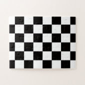 Schaakbord Thuis Vloerkleed van de Klassieke Elega Legpuzzel (Horizontaal)