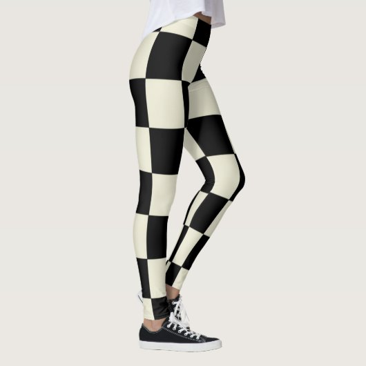 Schaakbordlessen Leggings (Rechts)