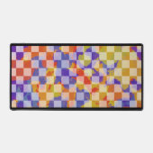 Schaakbordpatroon Bureaumat (Voorkant)