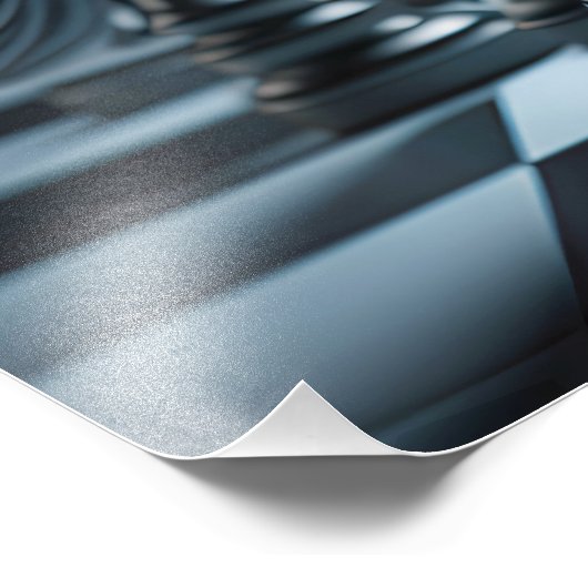 Schaakbordspel achtergrond foto afdruk (Hoek)