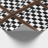 Schaakbordspel in uitvoering cadeaupapier (Hoek)