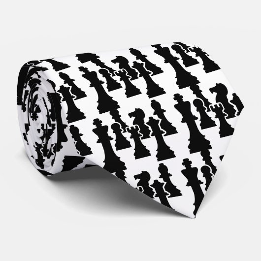 Schaakbordspel Stropdas (Opgerold)