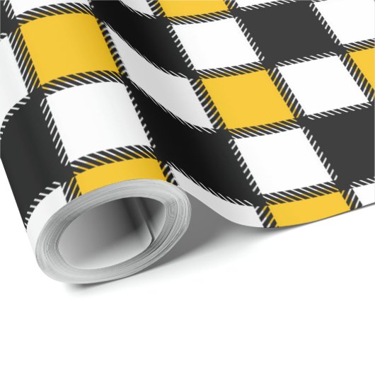 Schaakbordstijl Cadeaupapier (Rol Hoek)