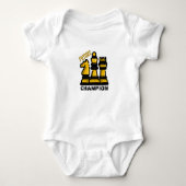 Schaakbordstijl Romper (Voorkant)