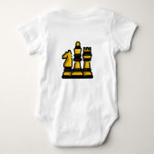 Schaakbordstijl Romper (Achterkant)