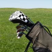 Schaakbordstukken Spel Vaderdag Pap Gift Golfheadcover (Insitu)
