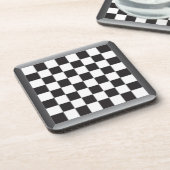 schaakbordwedstrijd bier onderzetter (Linkerzijde)