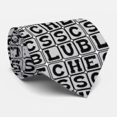 Schaakclub, Checkmates Stropdas (Opgerold)