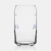 Schaakclub een Classic King Drawing Drinkware Bier Blikvorm Glas (Links)